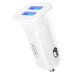Зарядное устройство XO TZ10 2.4A/2 USB + Type-C White (XO-TZ10-TC-WH)