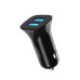 Зарядное устройство XO TZ10 2.4A/2 USB + Micro USB Black (XO-TZ10-MC-BK)