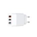 Зарядное устройство XO QC 3.0 L72 30W (18W/1USB + 2.4A/2 USB) + cable Lightning White (XO-L72i-WH)