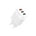 Зарядное устройство XO QC 3.0 L72 30W (18W/1USB + 2.4A/2 USB) + cable Lightning White (XO-L72i-WH)