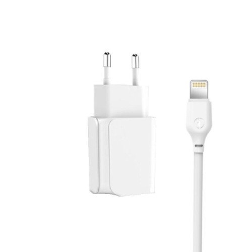 Зарядное устройство XO L35D 2USB / 2.1А + Lightning white (XO-L35-LGHT)