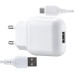 Зарядное устройство XO L37 2.1A/1USB + cable Micro-USB White (XO-L37-MCR)