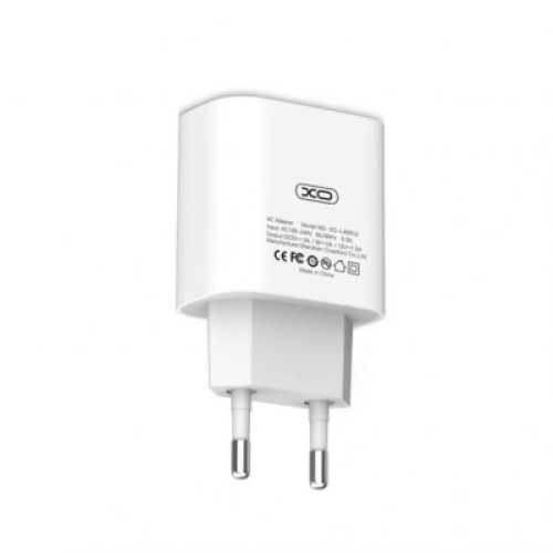 Зарядное устройство XO L40 PD/3A/18W white + cable Lightning White (L40i-WH)