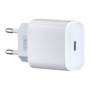 Зарядное устройство XO L40 PD/3A/18W white + cable Lightning White (L40i-WH)