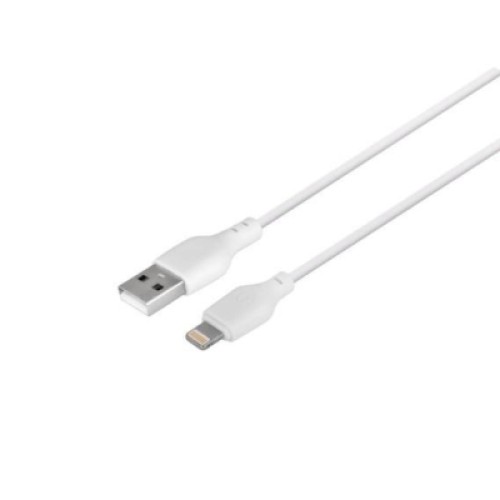 Зарядное устройство XO L73 2.4A/1USB + cable lightning White (XO-L73i-WH)