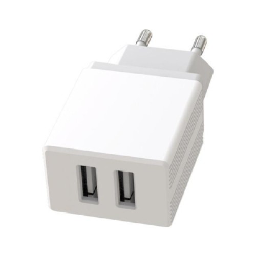Зарядное устройство XO L75 2USB/2.4A + Lightning White (XO-L75-L)