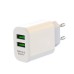 Зарядное устройство XO L85C (2USB/2.4A) + USB - Type-C White (XO-L85C-T)