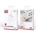 Зарядное устройство XO L90C (2USB/2.4A) + USB - Lightning White (XO-L90C-L)