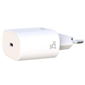 Зарядное устройство XO L91EU 1хType-C PD25W White (L91-WH)