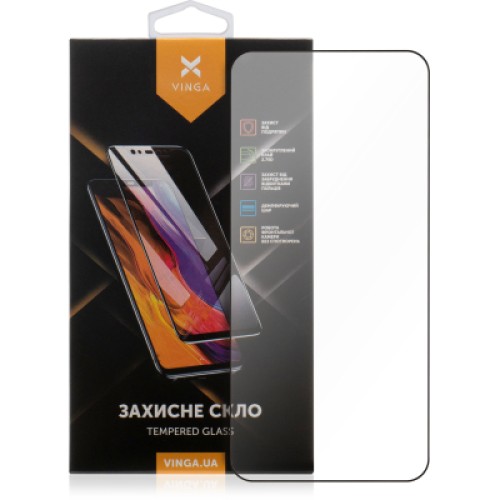 Стекло защитное Vinga Samsung Galaxy S24 (VGSAS24) Стекло защитное Vinga Samsung Galaxy S24 (VGSAS24)