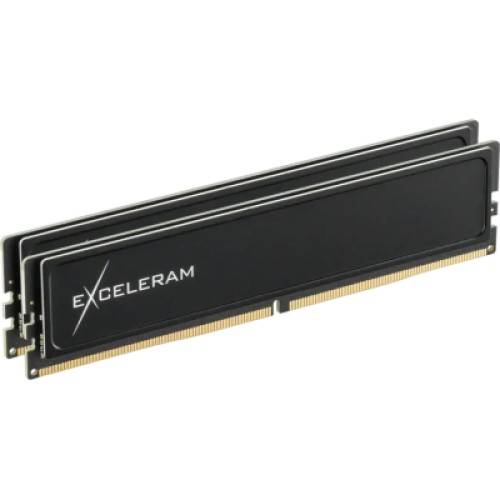 Модуль памяти для компьютера DDR5 32GB (2x16GB) 6400 MHz Black Sark eXceleram (ED50320643039CD)