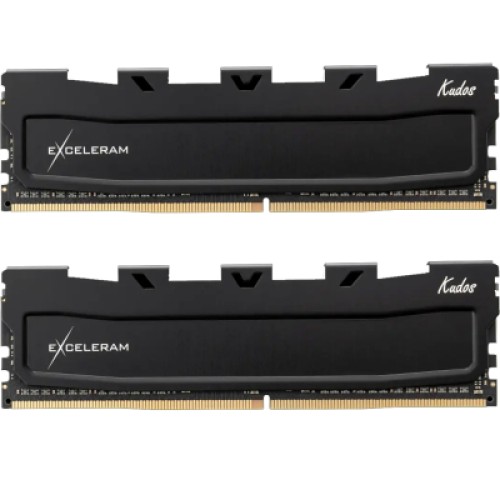 Модуль памяти для компьютера DDR5 48GB (2x24GB) 6000 MHz Black Kudos eXceleram (EK50480604048CD)