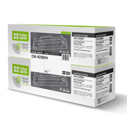 Картридж ColorWay HP CF259A M304/404/MFP428 без чипа DUAL PACK (CW-H259FM)