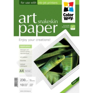 Фотобумага ColorWay A4 ART (ПГА230-10) 230г, 10ст (PGA230010PA4_OEM)