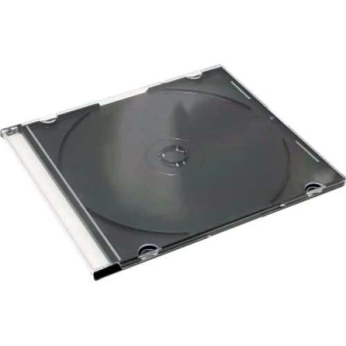 Бокс для диска CD/DVD Slimcase Black 200шт Verbatim (49979)