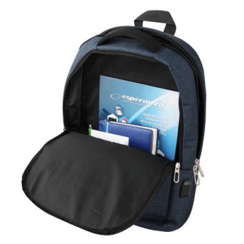 Рюкзак для ноутбука Esperanza 15.6" TARANTO, gray (ET196)