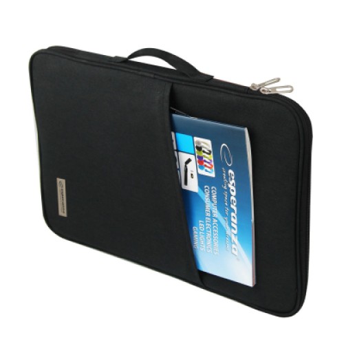 Чехол для ноутбука Esperanza 15.6" PRATO, black (ET194)