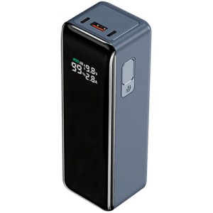 Батарея універсальна Atria 30000mAh PD/3.1/160W(Max)80W+80W, QC/3.0/22.5W, Blue (WPD-160SB)