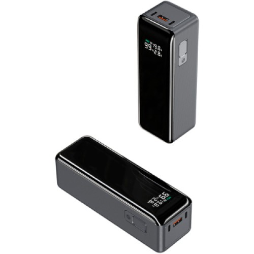 Батарея универсальная Atria 30000mAh PD/3.1/160W(Max)80W+80W, QC/3.0/22.5W (WPD-160S)