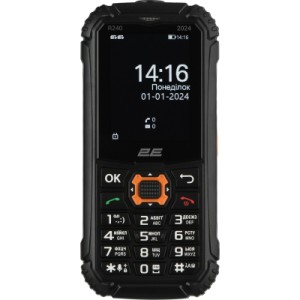 Мобільний телефон 2E R240 2024 Black (694743654103)