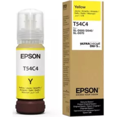 Контейнер с чернилами Epson T54C Yellow 70ml SURELAB SL-D500 (C13T54C420)