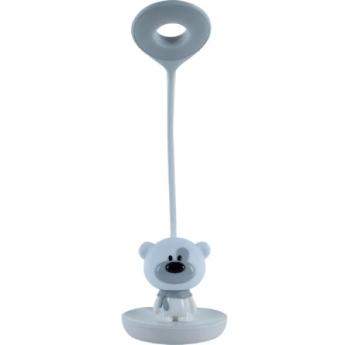 Настольная лампа Kite Bear LED с аккумулятором, белый (K24-492-2-1)