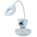 Настольная лампа Kite Bear LED с аккумулятором, белый (K24-492-2-1)