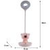 Настольная лампа Kite Bear LED с аккумулятором, розовый (K24-492-2-2)