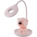 Настольная лампа Kite Bear LED с аккумулятором, розовый (K24-492-2-2)