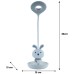 Настольная лампа Kite Bunny LED с аккумулятором, белая (K24-492-1-1)