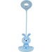 Настольная лампа Kite Bunny LED с аккумулятором, голубая (K24-492-1-3)