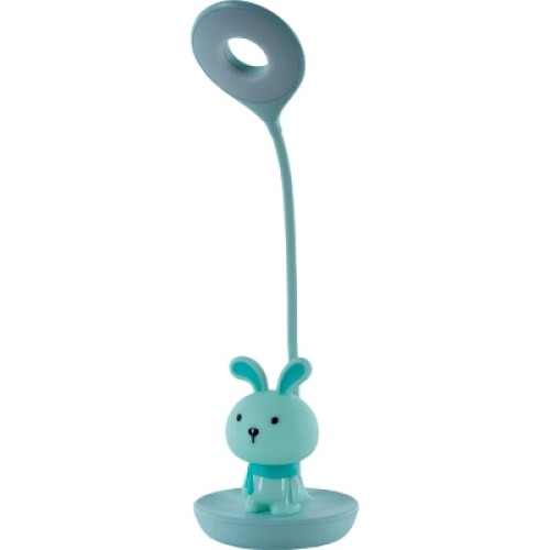 Настольная лампа Kite Bunny LED с аккумулятором, зеленая (K24-492-1-4)