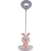 Настольная лампа Kite Bunny LED с аккумулятором, розовая (K24-492-1-2)