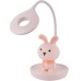 Настольная лампа Kite Bunny LED с аккумулятором, розовая (K24-492-1-2)