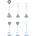 Настольная лампа Kite Cloudy Bear LED с аккумулятором, белая (K24-493-2-1)