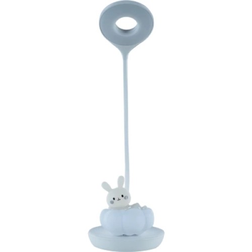 Настольная лампа Kite Cloudy Bunny LED с аккумулятором, белая (K24-493-1-1)