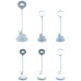 Настольная лампа Kite Cloudy Bunny LED с аккумулятором, белая (K24-493-1-1)