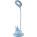 Настольная лампа Kite Cloudy Bunny LED с аккумулятором, голубая (K24-493-1-3)