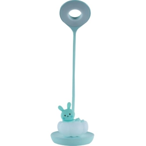 Настольная лампа Kite Cloudy Bunny LED с аккумулятором, зеленая (K24-493-1-4)