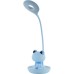 Настольная лампа Kite Froggy LED с аккумулятором, голубая (K24-492-3-3)