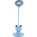 Настольная лампа Kite Froggy LED с аккумулятором, голубая (K24-492-3-3)