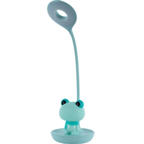 Настольная лампа Kite Froggy LED с аккумулятором, зеленая (K24-492-3-4)