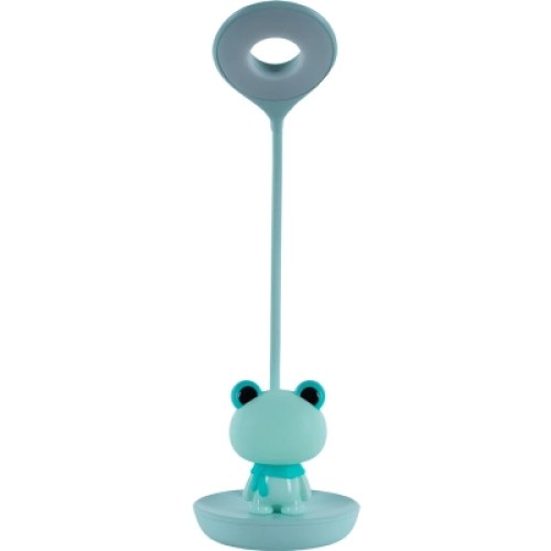 Настольная лампа Kite Froggy LED с аккумулятором, зеленая (K24-492-3-4)