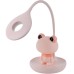 Настольная лампа Kite Froggy LED с аккумулятором, розовая (K24-492-3-2)