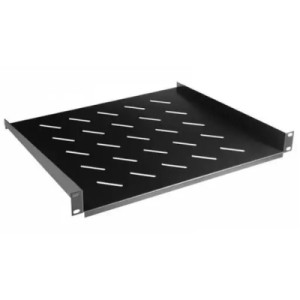 Полка 19" Hypernet 1U глуб. 350мм, цвет черный (CS-350-1U-BLACK)