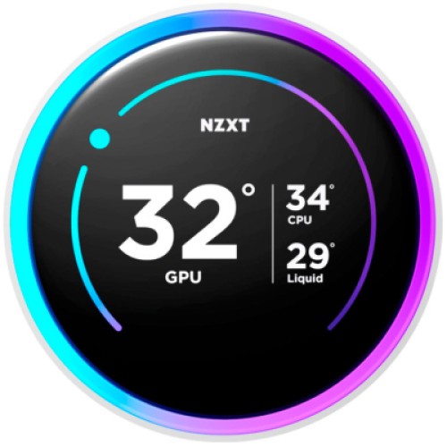 Система жидкостного охлаждения NZXT Kraken Elite RGB 360mm AIO (RL-KR36E-W2)