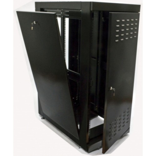 Шкаф напольный CMS 28U 19" 610x1055mm усиленная (UA-MGSE28610MB)