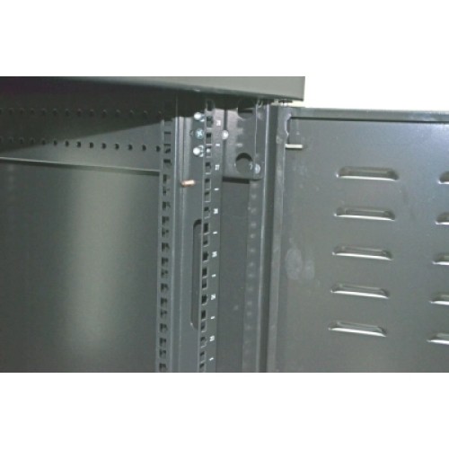 Шкаф напольный CMS 28U 19" 610x1055mm усиленная (UA-MGSE28610MB)