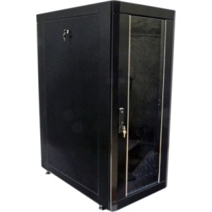 Шкаф напольный CMS 28U 19" 610x1055mm усиленная (UA-MGSE28610MB)