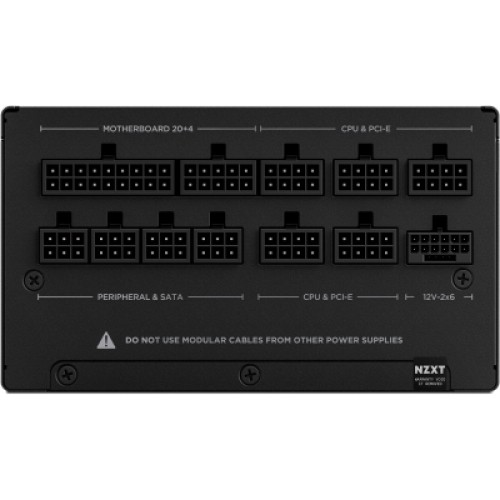 Блок питания NZXT 1200W ATX 3.X (PA-2G2BB-EU)